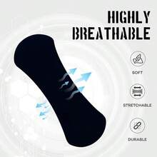 50pcs/Pack Multi-Functional Dilator Strips, Snoring Relief Nose Vents, Daily Use & Night Sleep Breathing Assistance Patches, Designed For Breathing, Gentle Support For Nose, Non-Irritating, Suitable For Home Use, Portable Packaging. - 黑色(橢圓) - 查看 8