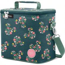 YQQ   - Bolsa de almuerzo para mujeres hombres trabajo reutilizable con aislamiento colección  4 litros  floral en Riptide2179 - DMickeyMouseFloralonRiptide - Ver 1