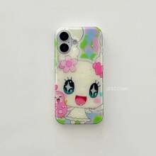 17 Pro,Phone Cases,16,17,15,16 Plus Phone,Ins Korean Cartoon TamagotchiS Phone S25 S24 S23 S22 S21 FE Ultra Plus 4G 5G Texture Back Cover.Accessories. - YSK-325YS251013101 - Xem 4