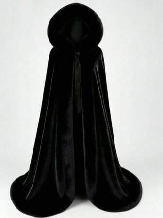 1pc Plus Size Solid Color Warm Shawl Cloak Jacket, Faux Fur, Suitable For Party, Gathering, Formal Wear, Autumn/Winter