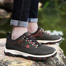 Men's Running Shoes, Walking Shoes, Park Hiking, Running On The Mountain Track, Or Even On A Date Are All Great Options. - 黑色 - 查看 3