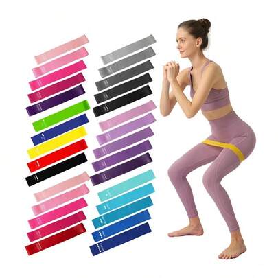Bộ 5 dây kháng lực tập yoga, thể dục, phục hồi chức năng, thể thao
