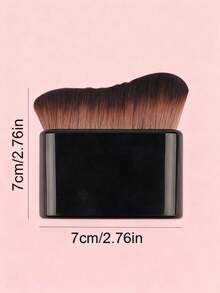 Personalized Custom S-Shaped Wave Seamless Foundation Brush Large BB Cream Brush Contour Makeup Brush Portable Packaging 2025 New Model - one-size - View 6