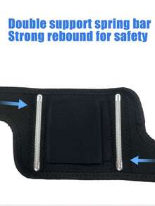 1 Stück verstellbare Handgelenkstütze mit 2 Federn, atmungsaktiv, Handgelenkstütze mit Kreuzriemen, Druckfixierung, für Basketball, Badminton, Tennis, Laufen, Radfahren, für Herren & Damen, Fitness Handgelenkbandagen Zubehör - Armband - Übersicht 7