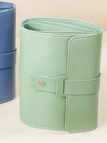 珠宝收纳袋 耳环整理器 便携旅行防氧化多功能珠宝手链收纳袋 实用旅行珠宝收纳袋 珠宝袋及卷式收纳盒 化妆包 旅行珠宝袋 便携式珠宝收纳盒 必备旅行配件（注：不含珠宝） - 彩色 - 查看 18