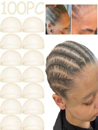 HD Wig Caps, Ultra Thin Stocking Caps For Men & Women, High Elastic Quick Weave Cap, Lightweight Breathable Beanie Wig Caps For All Hair