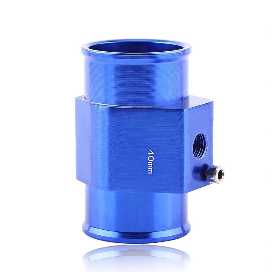 EstiloTendenciaEVGATSAUTO Tubo De UnióN De Temperatura Del Agua, Universal Metal Car Tubo De UnióN De Temperatura Del Agua Manguera Sensor De Temperatura Sensor De Temperatura Indicador Adaptador(40Mm)Calidad PremiumVersióN Mejorada - 1 - Ver 1