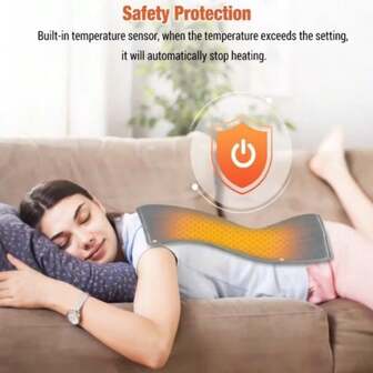 Handhållen värmesjal för grafen, USB | Hand- och fotvärmare för vinterbruk, batterifri, USB-driven, oumbärlig för resor, lämplig för hemmet, kontoret och studentboendet