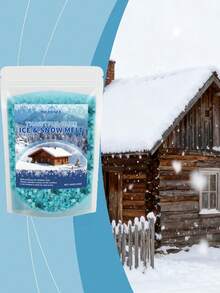 HOZONEX 1pc/100g Ice Melter, Quickly Dissolves Snow & Ice On Car Windows, Helps Clear Vision And Driving Safety In Extreme Cold Weather, Prevents Glass Icing, Suitable For Harsh Winter Environments - Multicolor - View 4