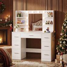 Devoko Vanities & Vanity Benches - EU F Type Plug(220-240V) - View 2