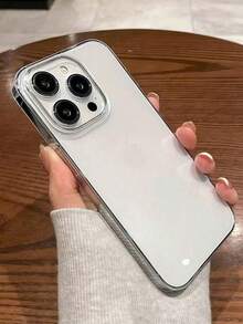 3pcs/Set Thick High Transparent Anti-Yellow Anti-Drop Phone Case, Compatible With IPhone 17/17Air/17Pro/17ProMax/16/16ProMax/16Pro/16Plus/15/15ProMax/15Plus/14/3/11/12/13/12/14ProMax/XR, Shockproof Soft Protective Cover, Phone Accessories - Clear - View 4