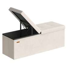 SONGMICS Storage Benches & Ottomans - Màu be - Xem 7