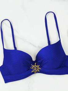 RWX VEST Adult Bikini With Exclusive Detail And Sophisticated Design 2025 XX71 - 寶藍色 - 查看 3
