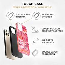 Una funda elegante para teléfono no incluye un cordón ni un soporte. Funda para teléfono con textura mate dos en, diseño de botella de bebida con dados, compatible con 17, 16, 15, 14, 13, 12, 11, PRO Plus. - Multicolor - Ver 2