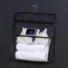 Waterproof Hanging Bathroom Bag, Dorm Bathroom Organizer For Dirty Clothes, Waterproof Phone Holder, Thick Storage Bag - Multicolor - View 7
