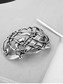 Women Celtic Hair Slide Hairpins Viking Celtic Hair Clips Celtic Knot Hair Stick Metal Hair Barrette Hair Pin Retro Hair Accessories, Bun Extension, Hair Styling Pins - Multicolor - View 6