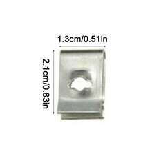 40x Undertray Clips Screws Engine Under Cover Splash Guard Shield Set For BMW UK - Silver - View 2