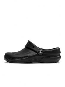 Crocs Giày lười Unisex thấm hút mồ hôi thoáng khí chống nắng chống gió giữ ấm đa năng logo trơn dễ giặt nhanh khô thể thao ngoài trời chạy bộ hàng ngày đi học nam nữ màu đen 10075-001 - đen - Xem 1