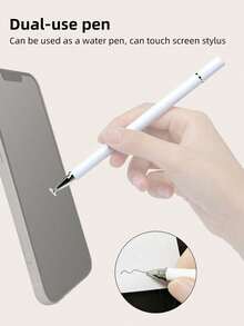 2 Universal Touchscreen Stylus, 2-In-1 Stylist Pen, IPad And All Touchscreen Devices: Tablet, Android, Laptop, Computer [Set] - Black, Rose Gold, White, Compatible With IPhone - Multicolor - View 6