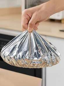 2/10/20/30/50/100/120 st. aluminiumfolieisoleringsskydd för kök och matbord - återanvändbara, värmebevarande matomslag för picknick, camping och hemmabruk, campingmatvärmarskydd | livsmedelssäkert skydd | återanvändbara matomslag matskydd plastfolie kylskåpsorganisatörer förvaring - Multifärgad - Visa 8