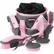 Weaver Leather Kit de Cepillado - Negro/Beige - Ver 6