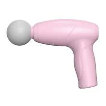 Mini Pistola de Massagem Profissional Portátil Relaxamento Muscular Fascia Gun Pequena Pistola de Massagem Portátil - Rosa Bebê - Visão 1