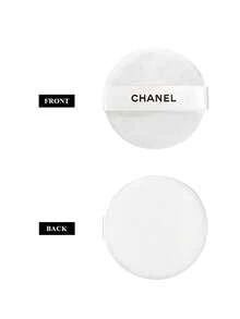 CHANEL Borla de polvos sueltos blanca original. Borla de polvos. Herramientas de maquillaje. Paquete de recambio. - Blanco - Ver 5