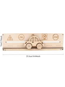 Montessori Busy Board Wooden Toy Accessories, Exercise Baby's Hand Eye Coordination And Fine Finger Movements Early Teaching Aids, DIY Wooden Accessories For Activity Boards, Make Puzzle Toy Gifts For Babies - Multicolor - View 14