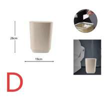 19*28cm Foot Pedal Trash Can - 5 Colors Available, Odor-Proof Garbage Bin For Bathroom, Kitchen, Bedroom, Balcony, Home Use With Lid - Multicolor - View 10