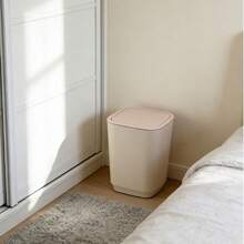 19*28cm Foot Pedal Trash Can - 5 Colors Available, Odor-Proof Garbage Bin For Bathroom, Kitchen, Bedroom, Balcony, Home Use With Lid - Multicolor - View 5