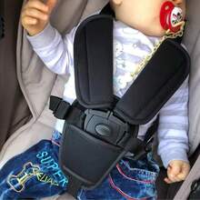 3pcs Baby Stroller Shoulder Strap Covers, Children Car Seat Highchair Shoulder Pad & Crotch Pad Protector Set