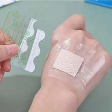 100/40/30pcs Transparent Bandages For Post Surgical Care, Ideal For Wound Seal, Wound Dressing, Showering, Swimming, Blisters, Transparent Bandages, Film Dressing For Injury Or Tattoo Aftercare - Multicolor - View 4