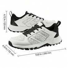 Sneaker da uomo - US-Größe 8, Weiß, Multifunktions-Trainingsschuh - Visualizzare 10