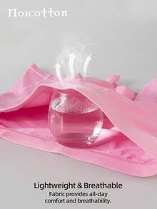 2pcs Men's Pink Cotton Boxer Briefs - Pink - View 4