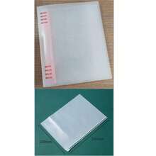 A4/A5/B5 Minimalist PP Transparent Matte Spiral Binder Cover - Binder Cover - View 27