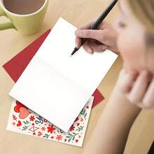 1pc "Happy Valentine's Day" Funny Valentine's Day Greeting Card, Hand-Drawn Heart Design, Best Gift For Lover, High-Quality Card With Envelope (12x17cm)/(4.72x6.7in) - Multicolor - View 4