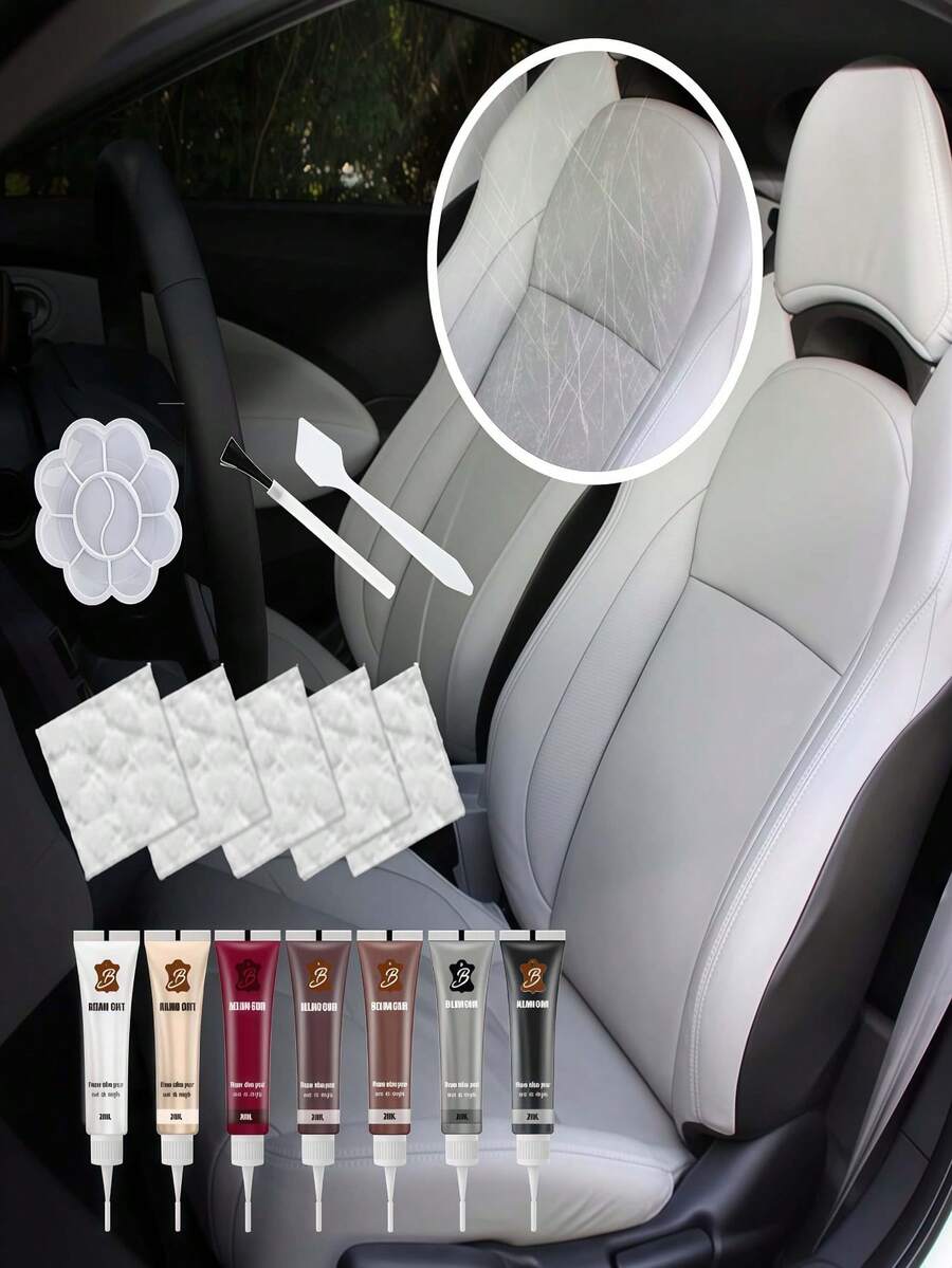 rayhong 1 lọ sáp phục hồi màu da, nhiều màu: Cà phê, Xám, Trắng, Be, Nâu, Đen, Phong, Vàng, Anh đào, Sồi, Đào, Xanh dương, Đỏ, Đen, Trắng, Quả óc chó. Vệ sinh nhà cửa, thích hợp cho nhiều sản phẩm da, quà tặng Giáng sinh, ví dụ như ví, găng tay, áo khoác da, đồ trẻ em, thắt lưng, ghế sofa, giày dép, ghế da ô tô, sáp sửa chữa vết xước và nứt trên da, ghế da ô tô, ghế sofa (Giao hàng ngẫu nhiên mẫu mới và cũ, hiệu quả sản phẩm nhất quán, bao bì được nâng cấp mới)