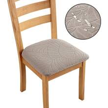 Kitchen Chair Covers - Grayish Brown - View 7