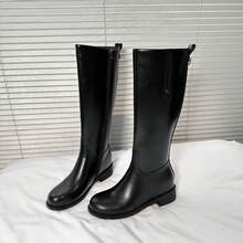 Women Over-The-Knee Boots - Black - View 2