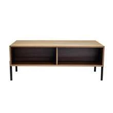 Modern Coffee Table In Retro Style, Living Room Furniture. Dimensions: 105 Cm (Length) X 55 Cm (Width) X 41 Cm (Height). - Natural Color - View 7