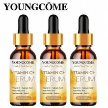 YOUNGCOME 维生素 C 和烟酰胺亮肤精华套装 – 暗沉肌肤的滋润保湿霜 | 补水、修护、均匀肤色 | 完美的节日护肤礼品 - 紅木色 - 查看 18