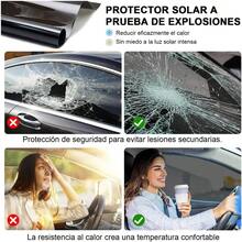 ​Pelicula Termica para Autos y Hogares Bloquea Calor Anti-UV Protector de Vidrio Decorativa con Oscurecimiento Privacidad para Coches Casas Oficinas Tiendas y Vehiculos​/Pelicula de Vinilo para Coche y Ventanas Resistente Arachazos Anti-UV Aislamiento Termico Oscurecimiento Unidireccional para Autos Hogares Negocios y Espacios Comerciales​ - 30CM*1M negro mágico - Ver 6
