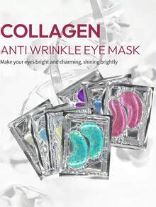 20片/40对装保湿凝胶眼膜，眼部保湿、提亮、舒缓，适合干性肌肤和细纹，每次使用1对 - 彩色 - 查看 2