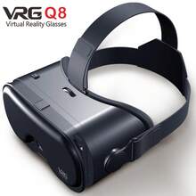 4K Ultra HD VR Headset, Verbesserte Linsen, IMAX Kino-Niveau Erlebnis, Einstellbar für Kurzsichtigkeit, Geeignet für 5-7 Zoll Smartphones - Schwarz - Übersicht 8
