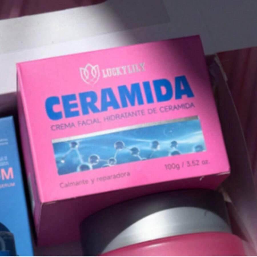 Crema Hidratante con Ceramidas Lucky Rosa - Rosa - Ver 1