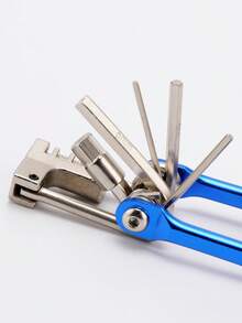 11-In-1 Bicycle Repair Tool Kit, Including Mountain Bike Wrench, Screwdriver, Chain Tool, Hex Wrench, Spoke Wrench And Other Multifunctional Bicycle Maintenance Tools - Multicolor - View 10