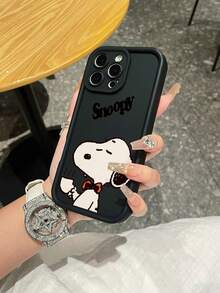 SNOOPY A Cartoon Anime  Sky Eye Staircase Phone Case, Made Of Tpu Material, Can Be Given As A Holiday Gift. It Is Suitable For Apple Phones, And The New Model Is Suitable For Protecting IPhone13/14/15/16/17Pro Max/Galaxy Models - Nhiều màu - Xem 2
