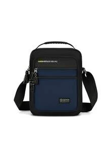 1 件纯色尼龙面料拉链封口多层小包，时尚休闲背包，手提，肩带，适合日常使用，工作，商务，春季，夏季，秋季 - 彩色 - 查看 16