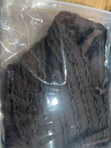 2026 Spring/Summer New Shiny Leopard Print Embossed Triangle Halter Two Pieces Sexy Women Swimsuit For Vacation - Brown - View 10