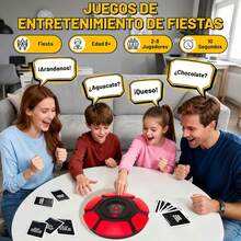 ¡RecomendadoJuego de Mesa Electrónico 2.0 - Juegos de Mesa Familiares para Niños y Adultos |   Juguete Educativo en Español con 20 Cartas Temáticas |   Juego Familiar para 2-8 Jugadores, Edad 8+¡Top de Temporada - 1 - Ver 4